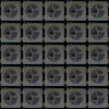 Waveshare RP2040-Matrix WS2812 LED Test Pattern