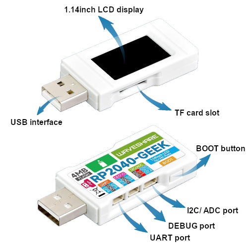 Waveshare RP2040-Geek