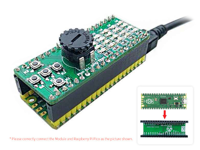Spotpear Pico ALL GPIO TEST