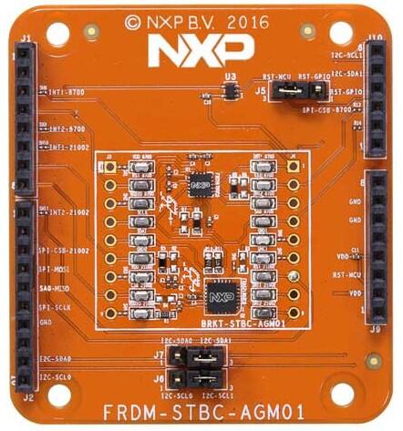 A picture of the FRDM-ST BC-AGM01 shield