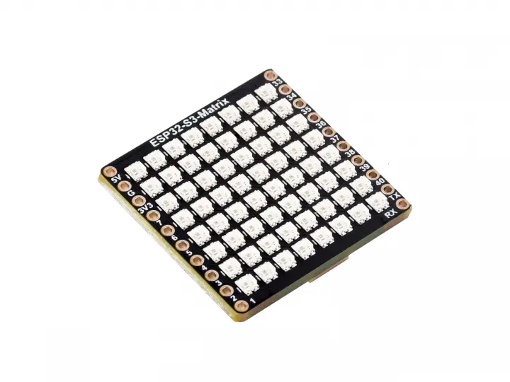 A picture of the ESP32-S3-Matrix board