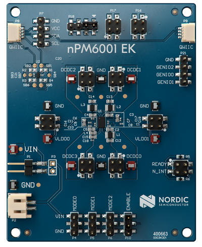 A picture of the nPM6001 EK shield
