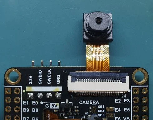 A picture of the WeAct OV2640 Camera Module Shield shield