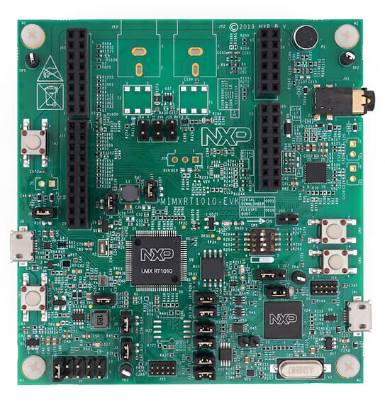A picture of the MIMXRT1010-EVK board