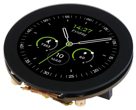 A picture of the Round Display for XIAO shield