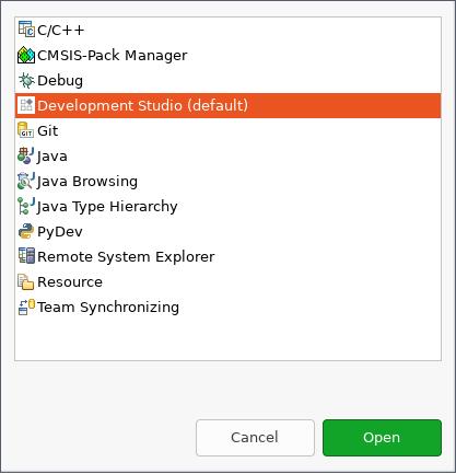 A picture of the Debug with Arm DS board
