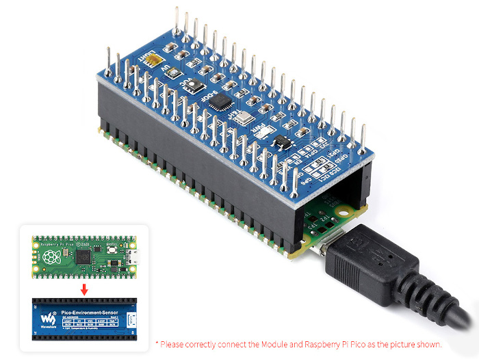 Waveshare Pico Environment Sensor
