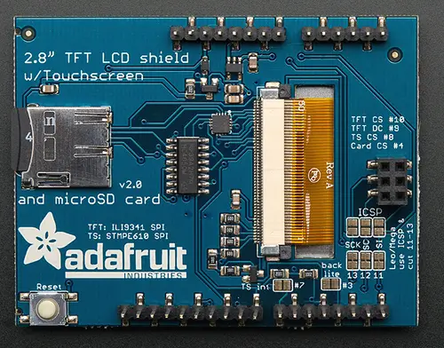 A picture of the Adafruit 2.8