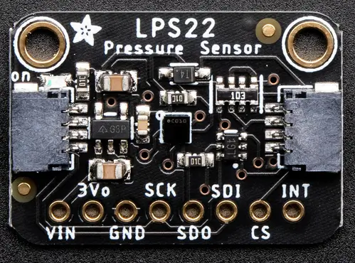 A picture of the Adafruit LPS22 Pressure Sensor Shield shield
