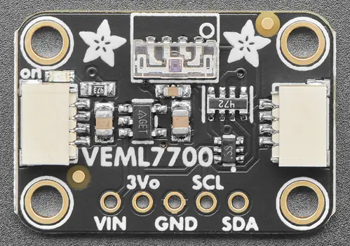 A picture of the Adafruit VEML7700 Light Sensor Shield shield