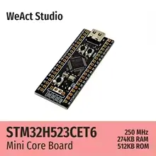 A picture of the Black Pill STM32H523 board