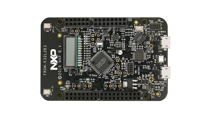 A picture of the FRDM-K32L2B3 board