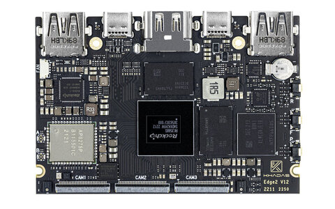 A picture of the Edge2 board