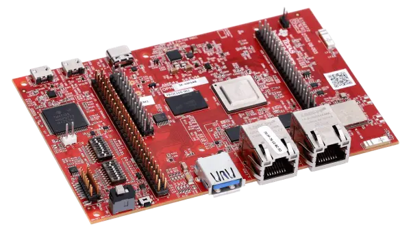 A picture of the SK-AM64 board