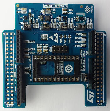 A picture of the X-NUCLEO-IKS01A1 shield