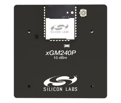A picture of the xGM240P 10 dBm Module Radio Board (xGM240-RB4316A) board