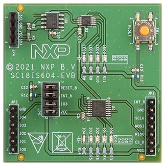 NXP SC18IS604-EVB PCBA (top)