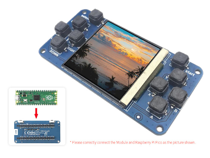 Spotpear Pico LCD 1.54