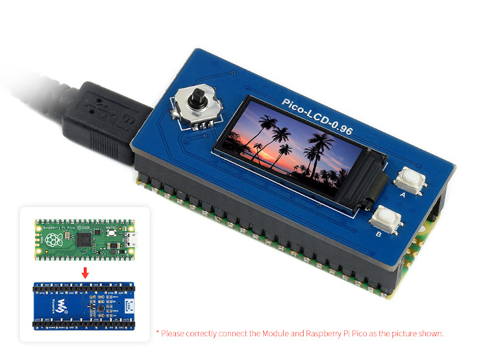 Waveshare Pico LCD 0.96