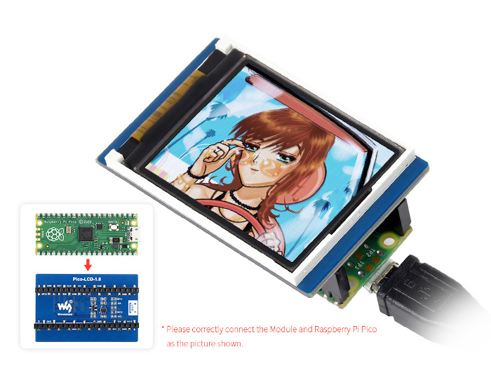 Waveshare Pico LCD 1.8