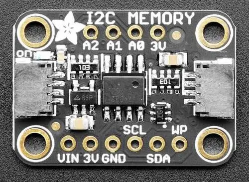 A picture of the Adafruit 24LC32 EEPROM Shield shield
