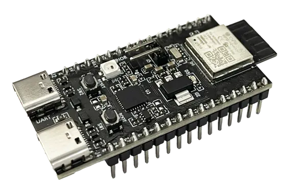 A picture of the ESP32-H2-DevKitM board