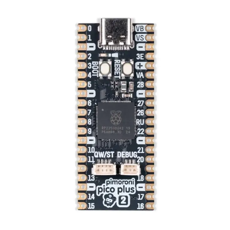 A picture of the Pimoroni Pico Plus2 board