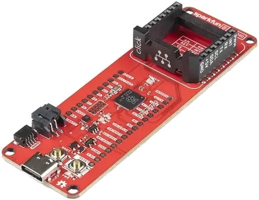 A picture of the Sparkfun RP2040 mikroBUS Development Board board