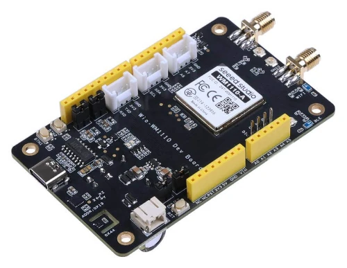 A picture of the Wio-WM1110 Dev Kit board