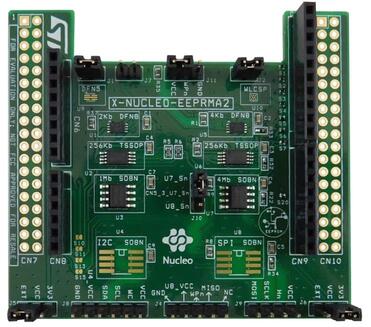 A picture of the X-NUCLEO-EEPRMA2 shield