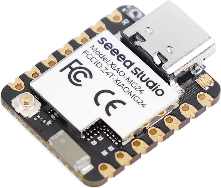 A picture of the XIAO MG24 board