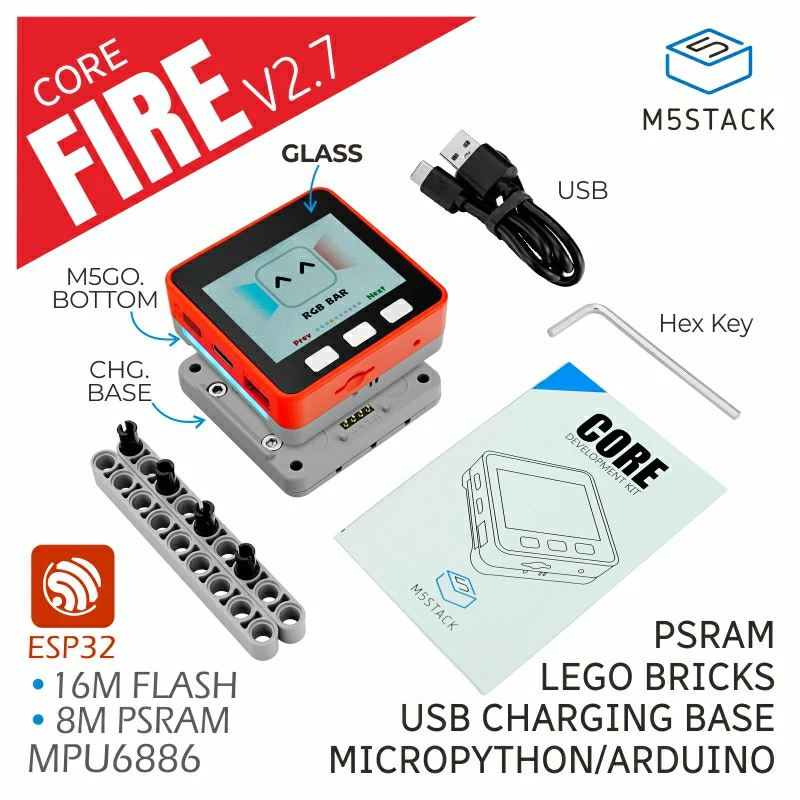 A picture of the Fire board