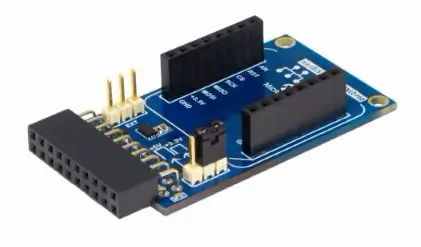 A picture of the RNBD451 Add-on Board (Xplained Pro) shield