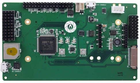 A picture of the Aerocore2 board