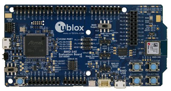 A picture of the EVK-BMD-34/38: BMD-340-EVAL and BMD-341-EVAL board