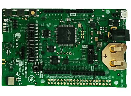 A picture of the EVK-ANNA-B11x board