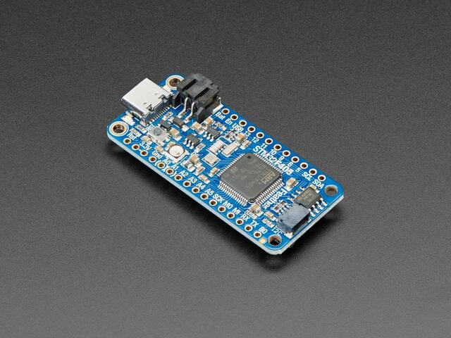 A picture of the Feather STM32F405 Express board