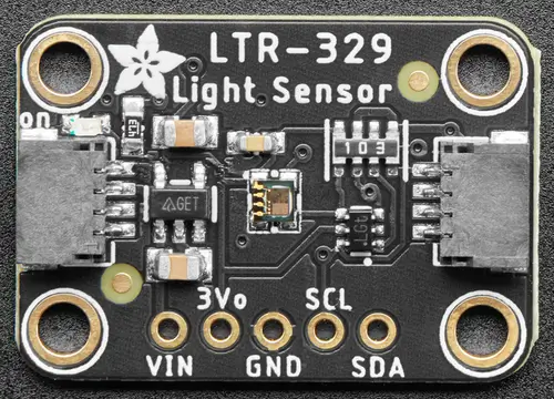 A picture of the Adafruit LTR-329 Light Sensor Shield shield