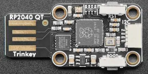 A picture of the Trinkey QT2040 board