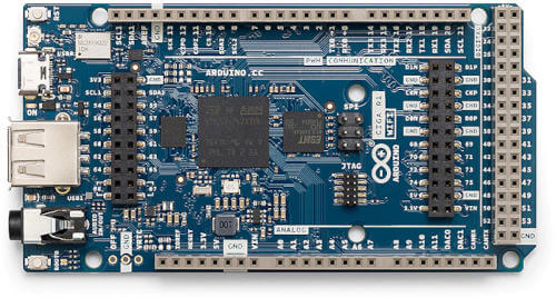 A picture of the Arduino GIGA R1 WiFi board