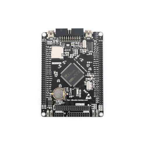 A picture of the Black STM32 F407ZG Pro Development Board board