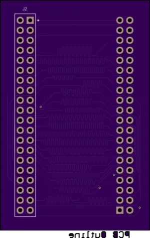 EK-RA8D1 to RTK7EKA6M3B00001BU Display Adapter (bottom)