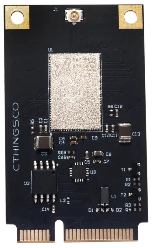 A picture of the CTHINGS.CO Connectivity Card board