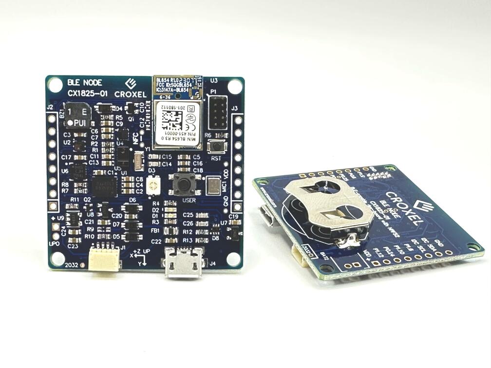 A picture of the CX1825 nRF52840 board