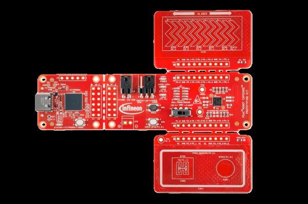 A picture of the PSOC™ 4000T board