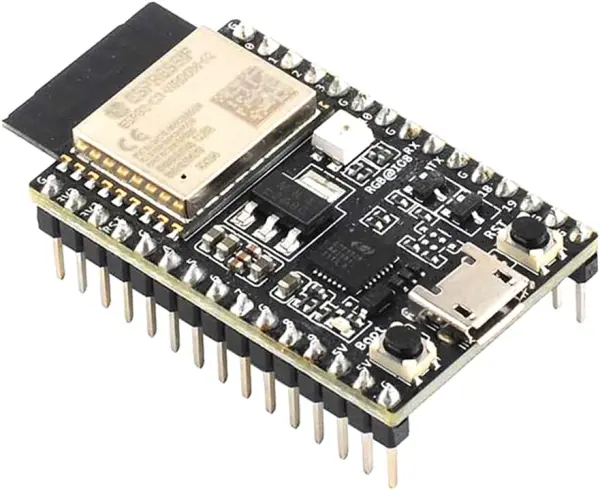 A picture of the ESP32-C3-DevKitC board