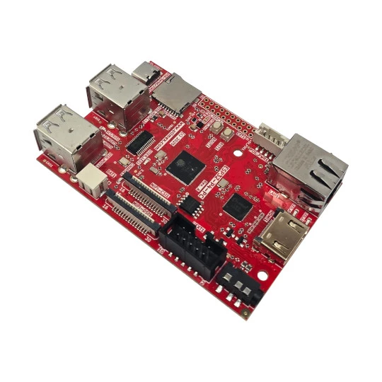 A picture of the ESP32-P4-PC board