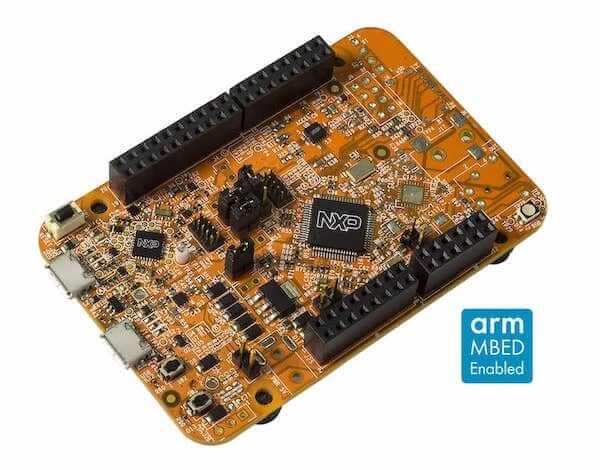 A picture of the FRDM-K22F board