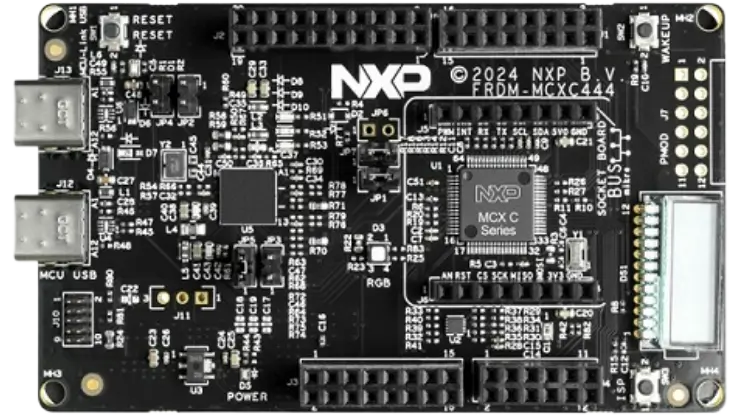 A picture of the FRDM-MCXC444 board