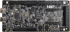 A picture of the FRDM-MCXN236 board